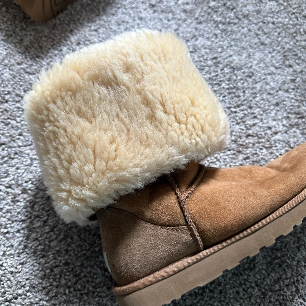 Ugg Classic Tall Pebble Chestnut Boot Size 9